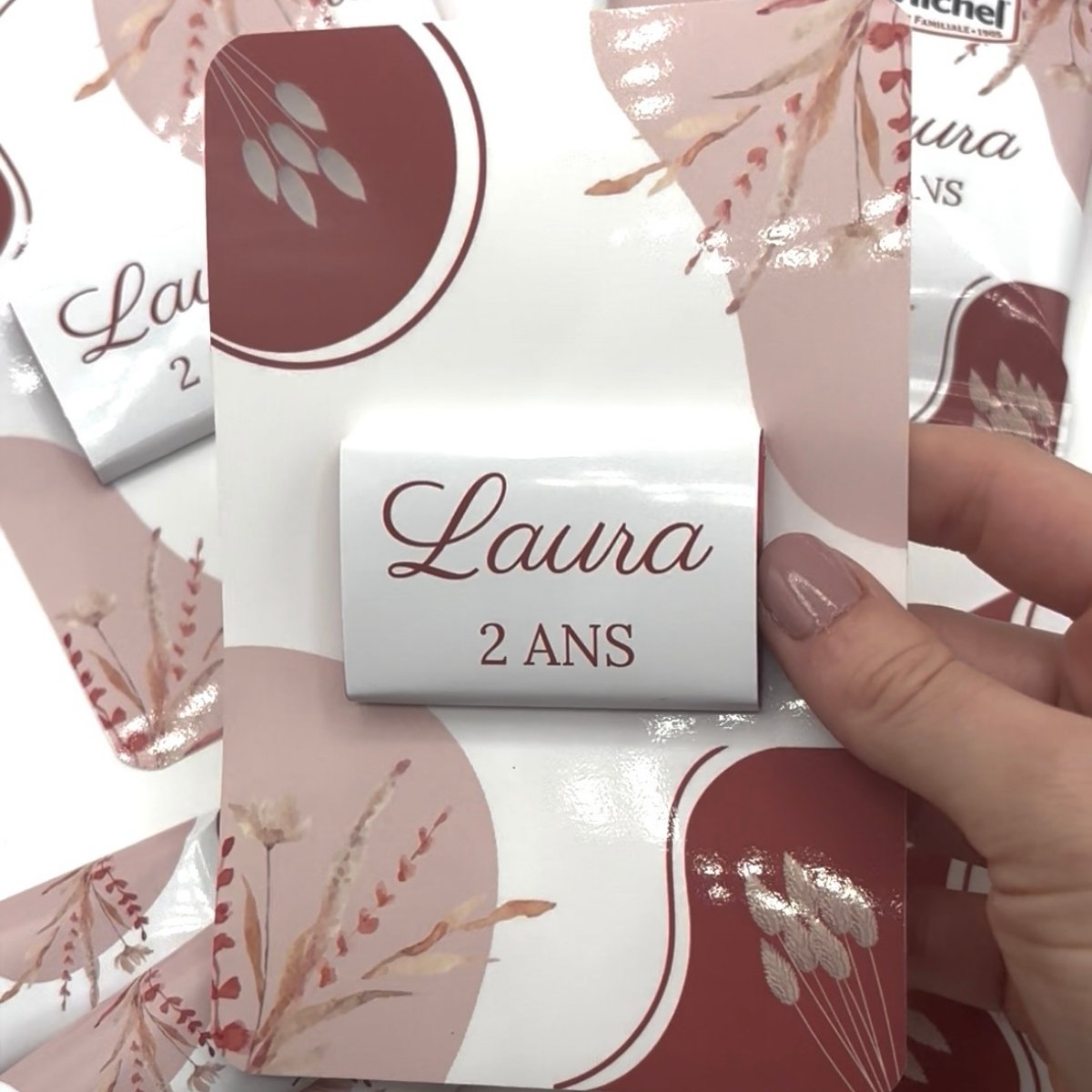 Carte chocolat L'créations