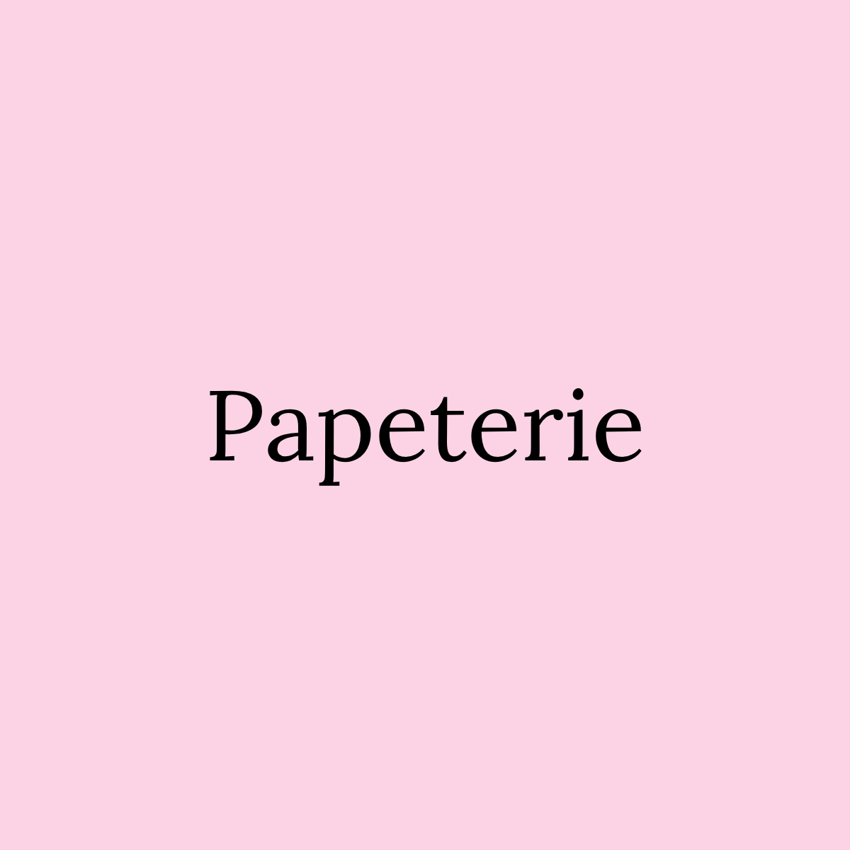 Papeterie