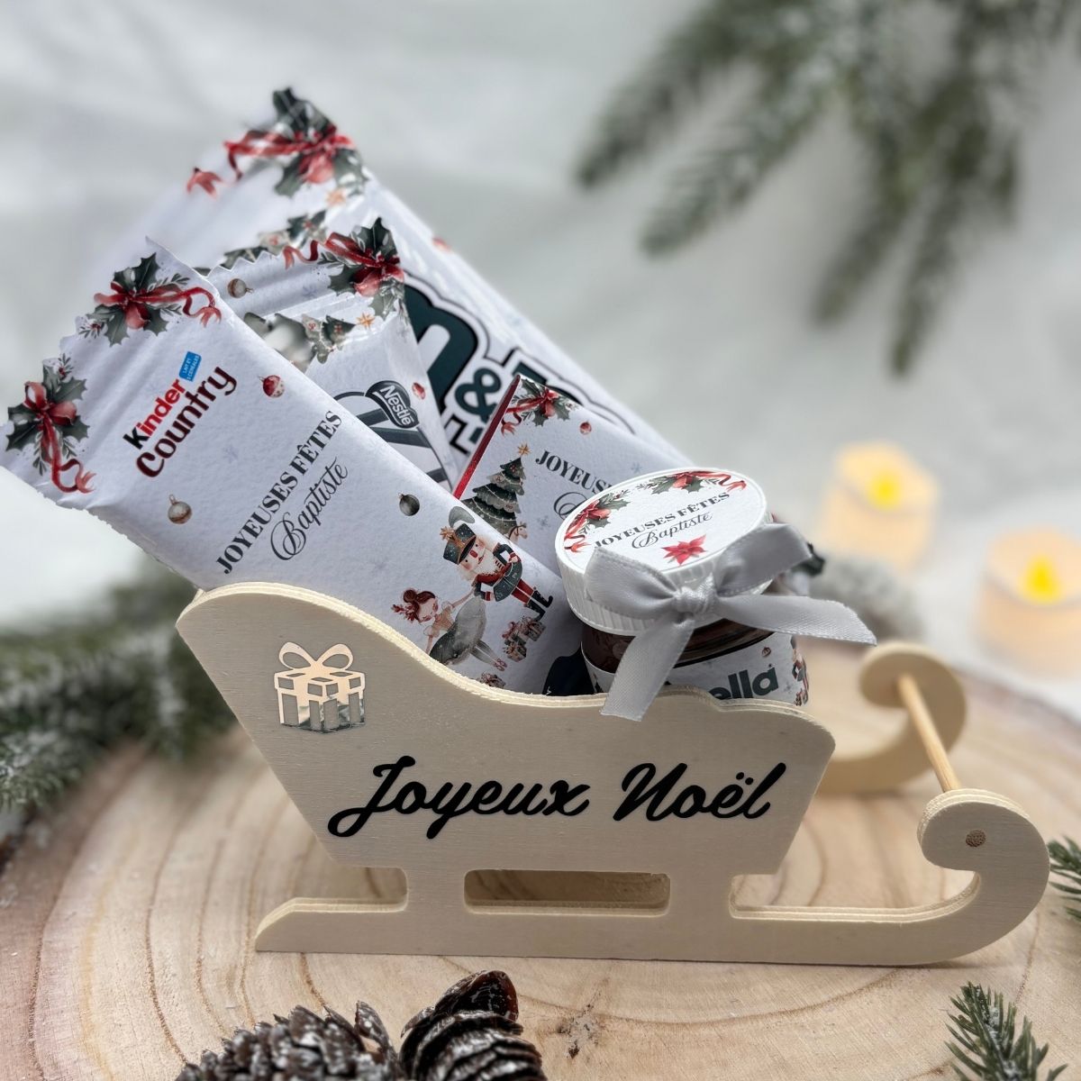 Traîneau gourmand L'créations