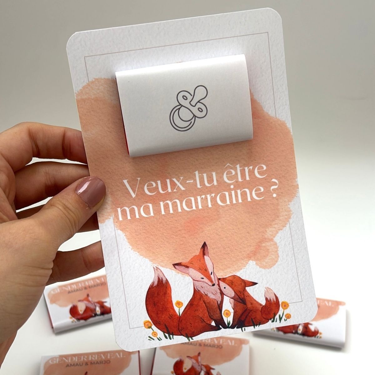 Carte chocolat L'créations