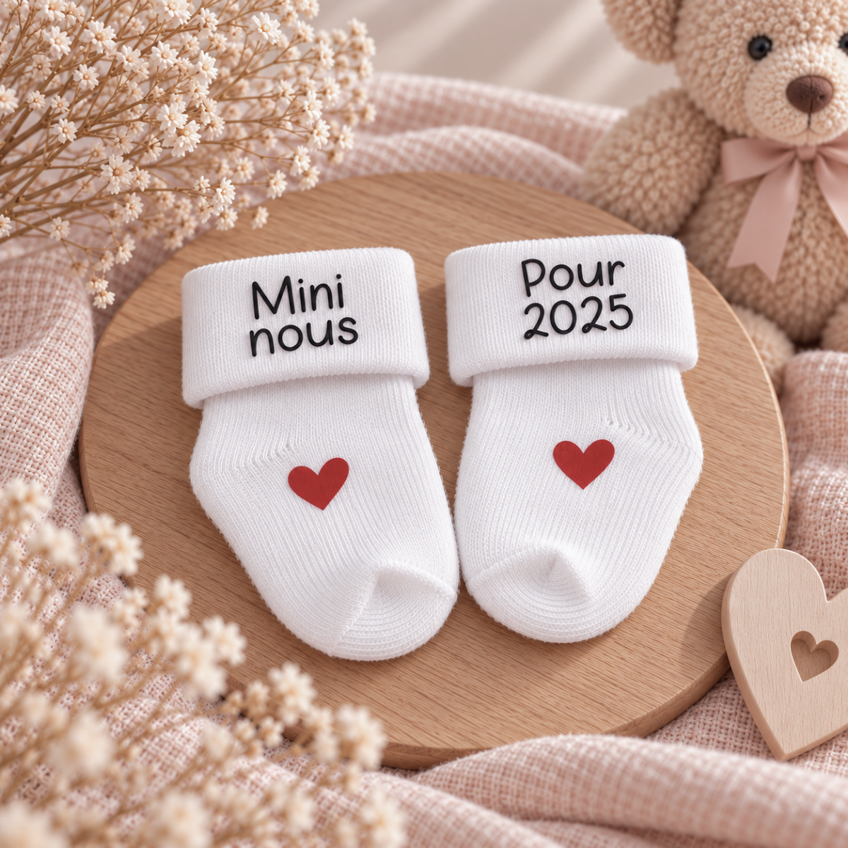 Chaussettes bébé - Annonce L'créations