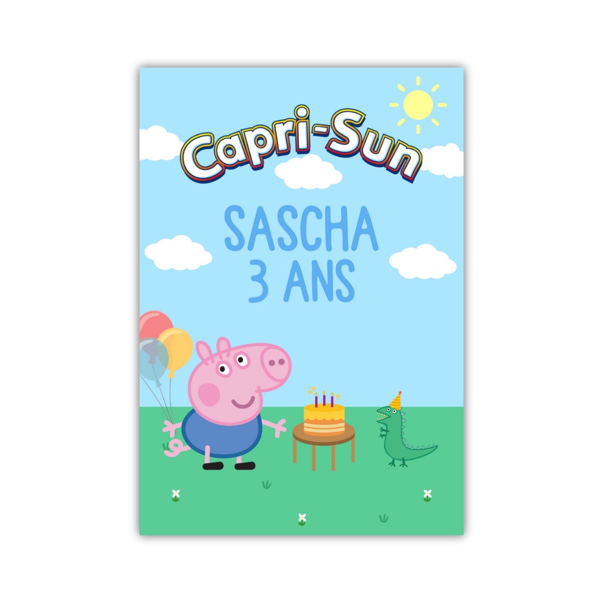 Étiquette Caprisun L'créations